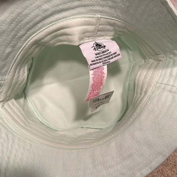 NWT Spirit Jersey Mint Color Disneyland Resort Bucket Hat - Picture 4 of 5